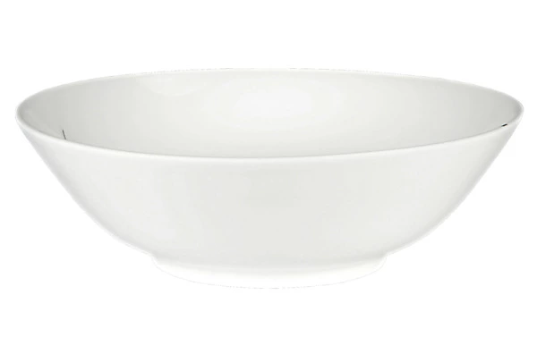 Салатник Dibbern Чёрный лес 24 см, фарфор костяной