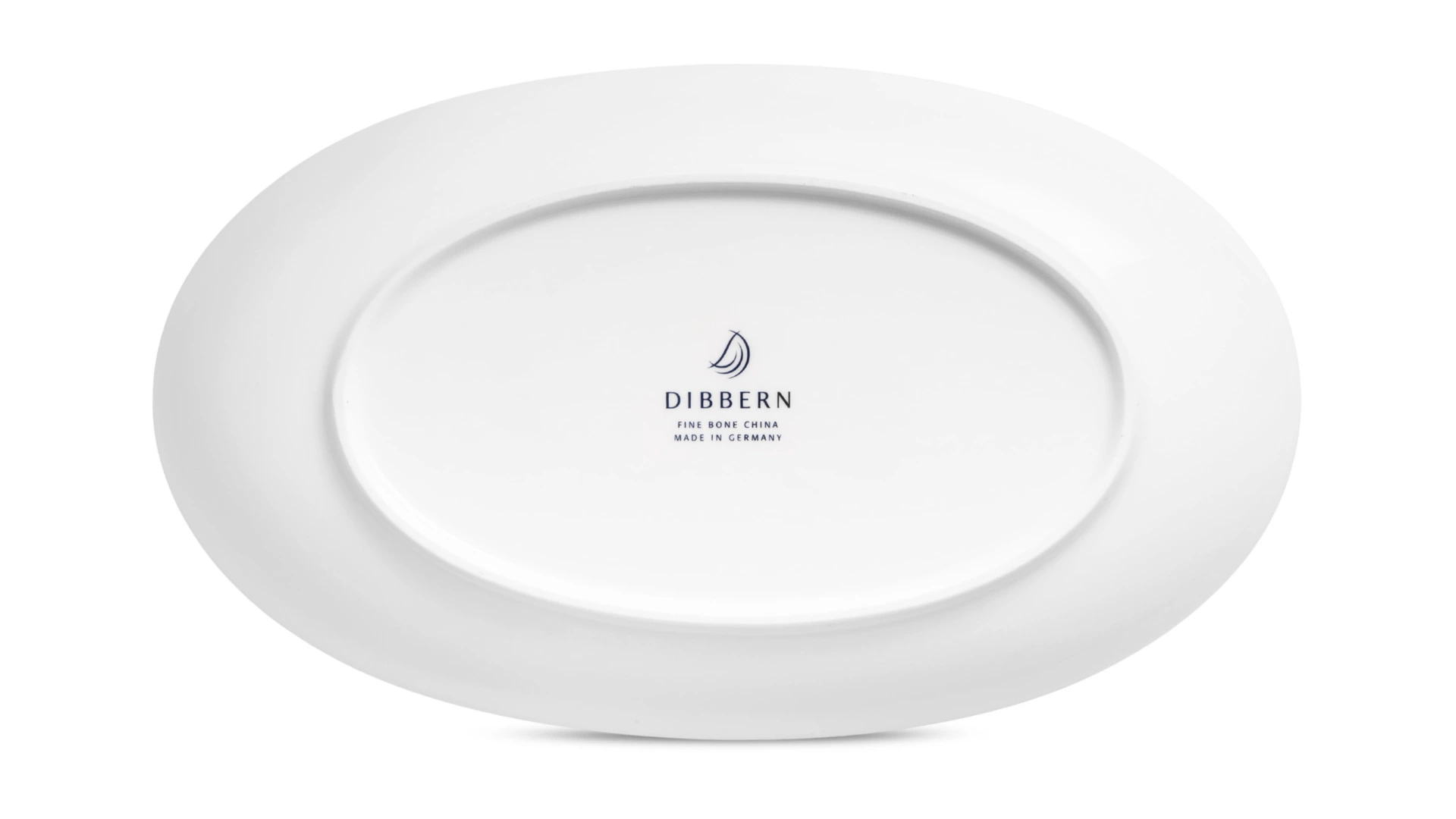 Блюдо овальное Dibbern Черный лес 24 см, фарфор костяной