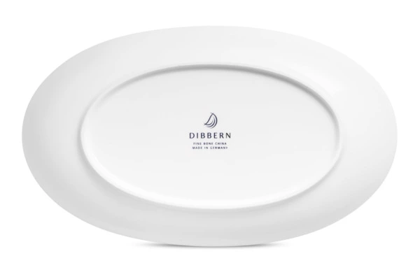 Блюдо овальное Dibbern Черный лес 24 см, фарфор костяной