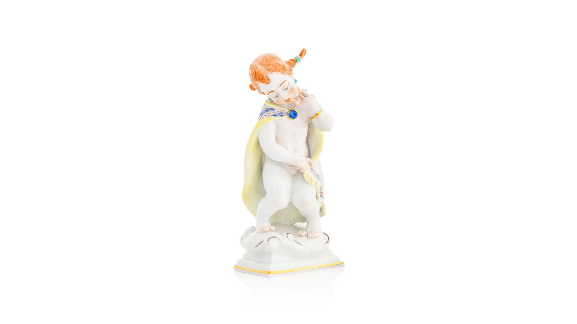 Фигурка Meissen 14 см Знак Зодиака Дева, Хайнрих Тайн, 1947г