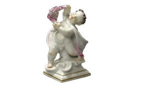 Фигурка Meissen 15 см Знак зодиака Скорпион, Хайнрих Тайн, 1947г