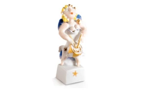 Фигурка Meissen 9 см Ангел с барабаном, ПШтранг АНГЕЛЫ