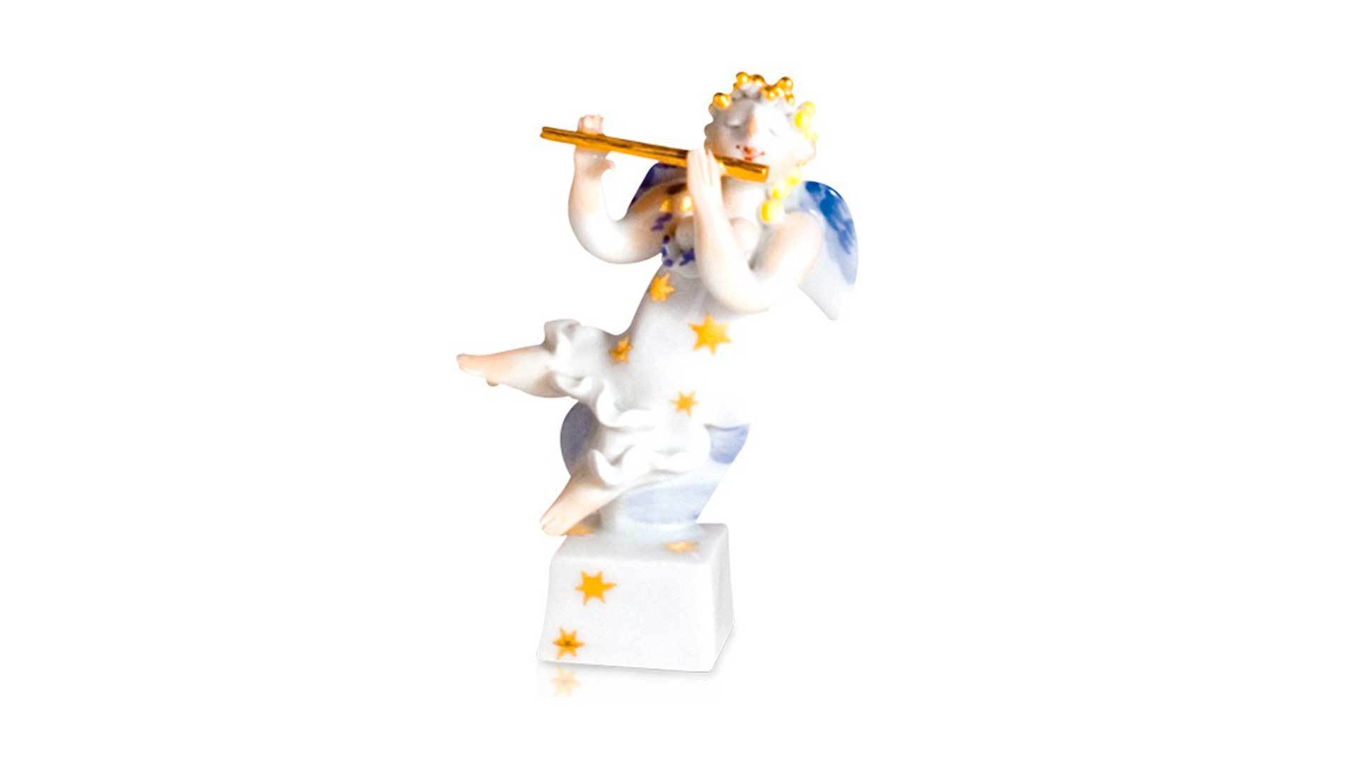 Фигурка Meissen 9 см Ангел с флейтой, ПШтранг АНГЕЛЫ