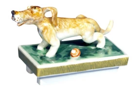 Фигурка Meissen 5 см Такса, ПШтранг СОБАКИ