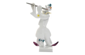 Фигурка Meissen 7,8 см Клоун - флейтист, ПШтранг КЛОУНЫ