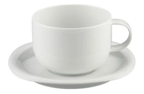 Чашка для эспрессо с блюдцем Rosenthal Суоми 100мл, фарфор, белая