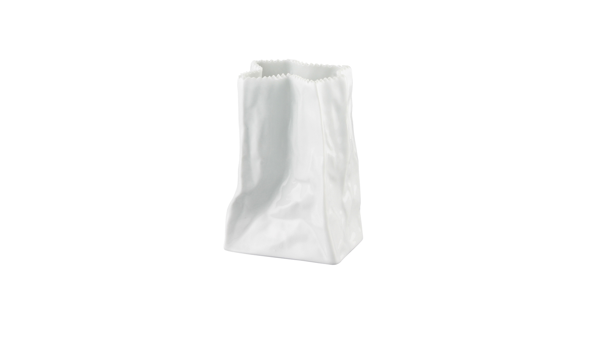 Ваза Rosenthal Пакет 14 см, фарфор, белая, глазурь, п/к