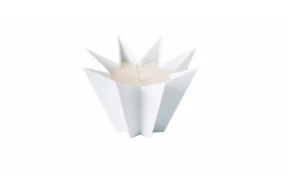 Подсвечник восьмиугольный Sieger by Furstenberg Таити, белый+5 свечей