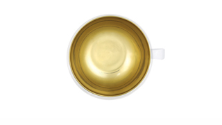Чашка чайная закругл Sieger by Furstenberg Мой фарфор Сад императора 200 мл, внутр позолота