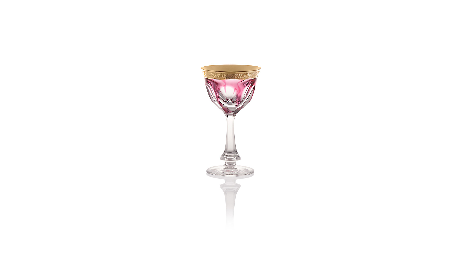 Набор из 6 бокалов для красного вина Moser Леди Гамильтон 210 мл, 6 цветов, п/к