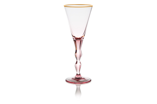 Набор из 6 бокалов для красного вина Moser Офелия 180 мл, 6 цветов, п/к