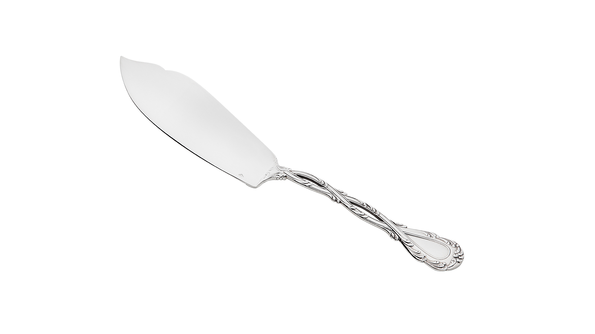 Нож для рыбы сервировочный Odiot Трианон 26,7 см, серебро 925