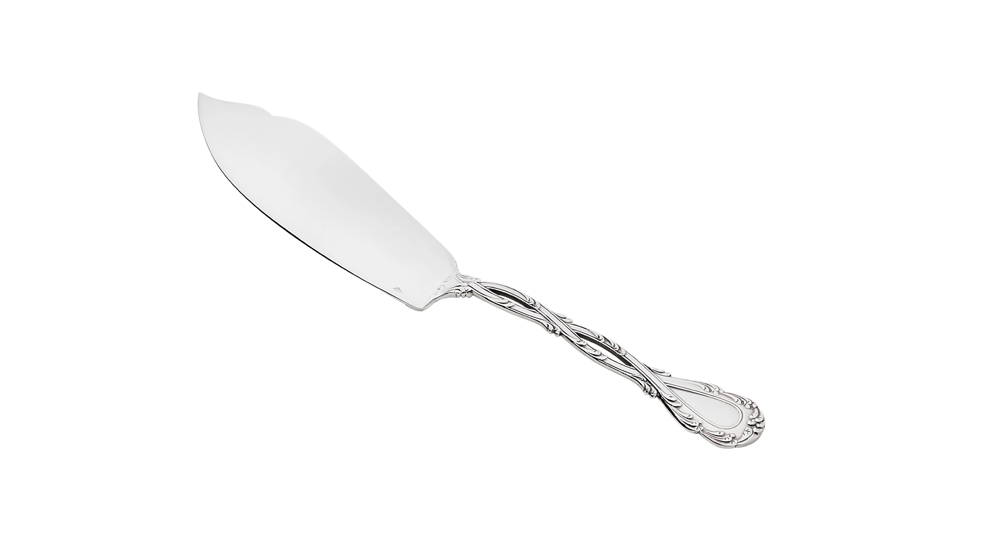 Нож для рыбы сервировочный Odiot Трианон 26,7 см, серебро 925