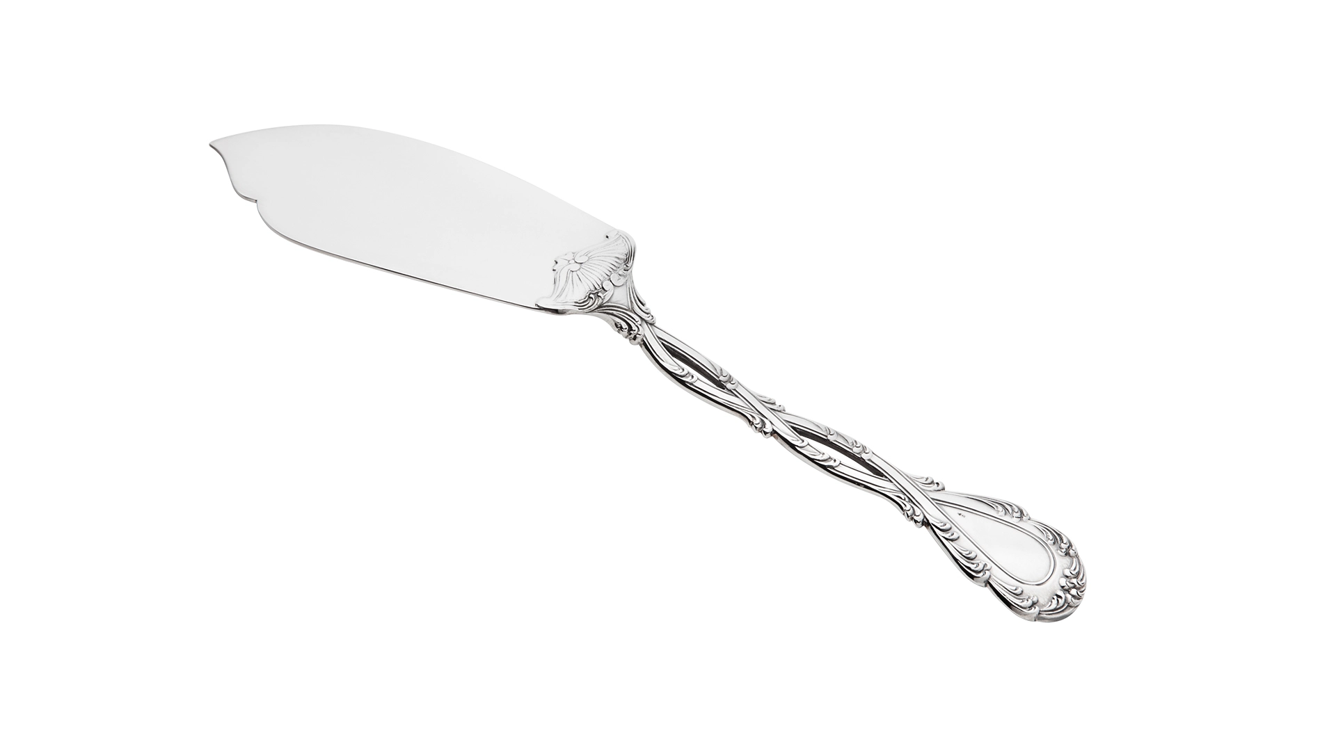 Нож для рыбы сервировочный Odiot Трианон 26,7 см, серебро 925