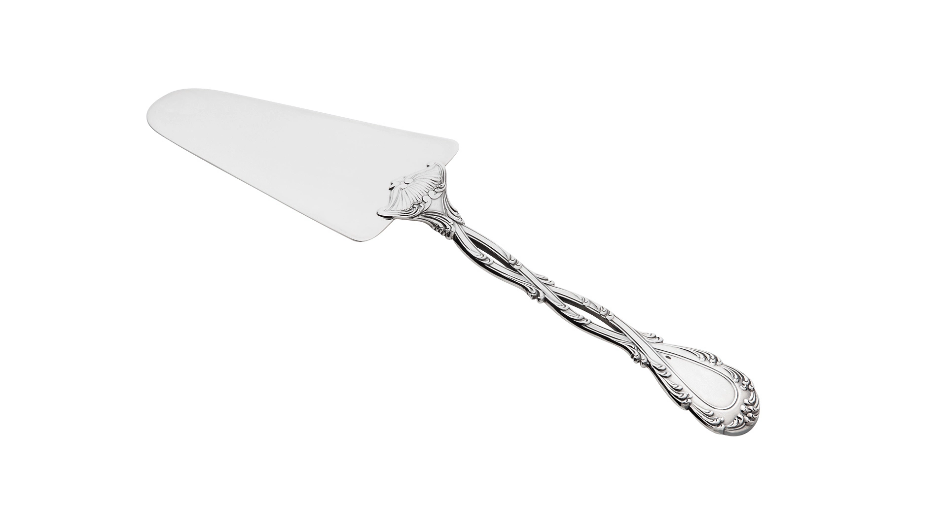 Лопатка для торта Odiot Трианон 27 см, серебро 925
