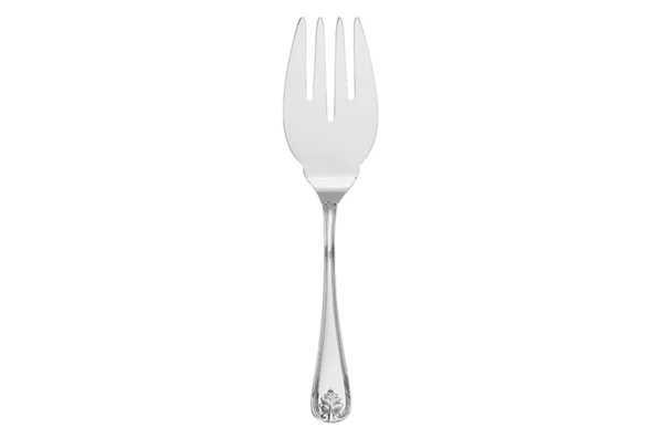 Вилка для рыбы сервировочная 25 см Schiavon Фолья, серебро 925пр