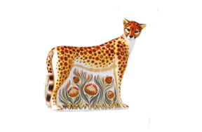 Пресс-папье Royal Crown Derby Гепард 14 см