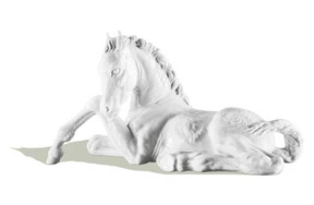 Фигурка Meissen 13 см Лежащий жеребенок, Вилли Мюнх-Ке,1937г