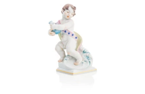 Фигурка Meissen 13 см Знак зодиака Водолей, Хайнрих Тайн, 1947г