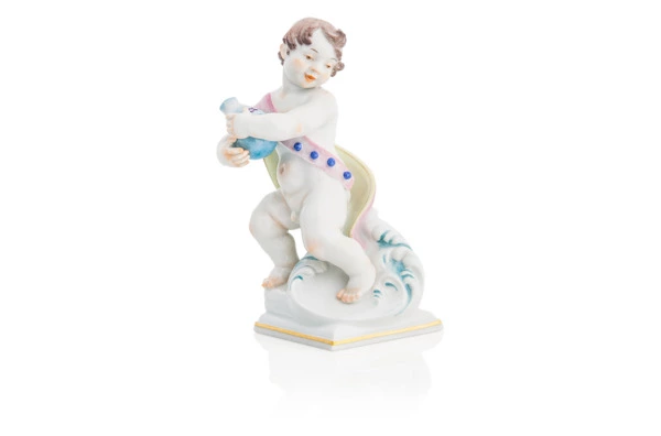 Фигурка Meissen 13 см Знак зодиака Водолей, Хайнрих Тайн, 1947г