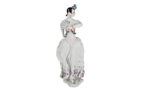 Фигурка Meissen 28 см Испанка, Пауль Шойрих, 1931г