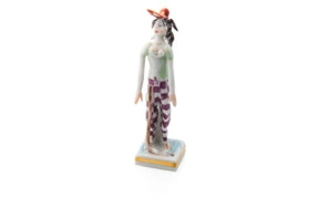 Фигурка Meissen 8 см Гольфистка, ПШтранг СПОРТ