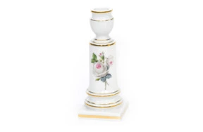Подсвечник Meissen 14 см Белая роза