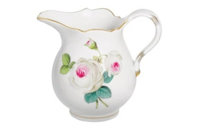 Молочник Meissen 150мл Белая роза
