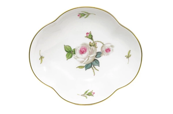 Блюдце Meissen 12 см Белая роза