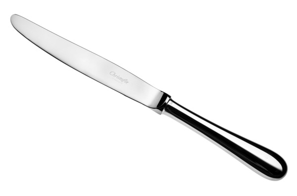 Нож столовый Christofle Фиделио 25 см, посеребрение