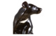 Скульптура ИФЗ Медведь гималайский, фарфор твердый