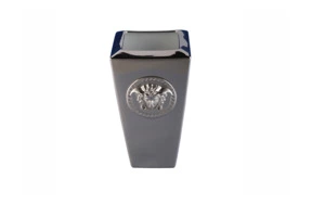 Ваза Rosenthal Versace Медуза Платиновая 24см, фарфор