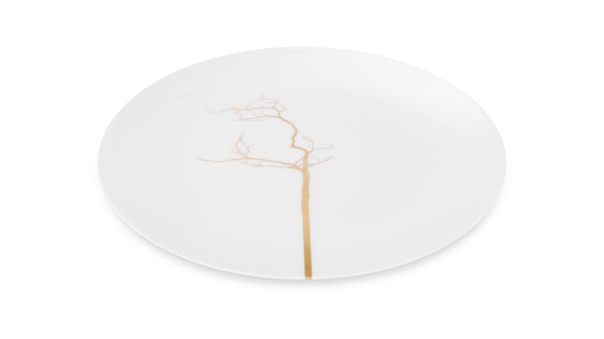 Тарелка закусочная Dibbern Золотой лес 21 см
