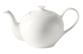 Чайник круглый Dibbern Белый декор 1,3л