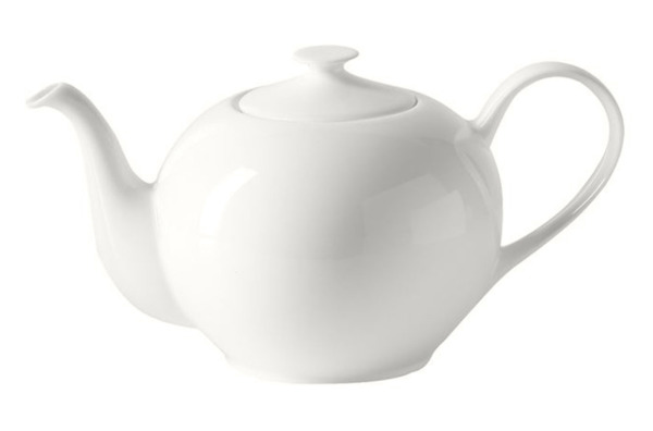 Чайник круглый Dibbern Белый декор 1,3л