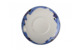 Чашка чайная с блюдцем ИФЗ Карамель синяя Билибина 1, фарфор костяной
