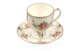 Чашка чайная с блюдцем ИФЗ Галантный Классическая 2, фарфор костяной