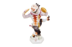 Фигурка Meissen 15,5 см Оркестр гномов Тарелочник Пауль Шойрих