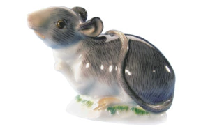 Фигурка Meissen Мышка, И-ИКендлер 4 см, 1740, фарфор