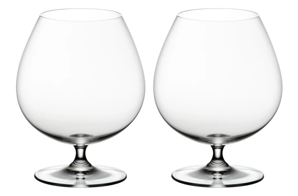 Набор бокалов для бренди Riedel Bar Vinum Brandy 885 мл, 2шт, стекло хрустальное