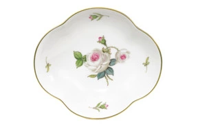 Блюдо Meissen 14 см Белая роза