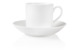 Чашка для эспрессо с блюдцем Dibbern "Белый декор" 100мл
