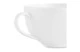 Чашка для завтрака с блюдцем Dibbern Белый декор 320 мл, фарфор костяной
