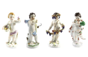 Комплект из 4 фигурок Meissen Времена Года, И-ИКендлер, 1765г