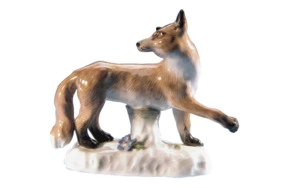 Фигурка Meissen 5 см Лиса