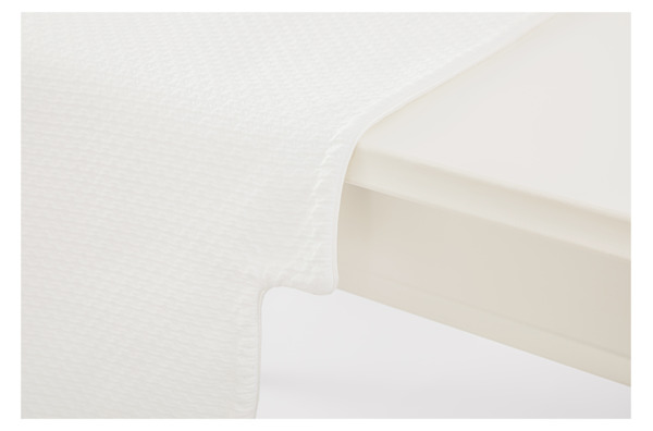 Дорожка Maison Claire Робиния-Овалино, 50х150 см, белая