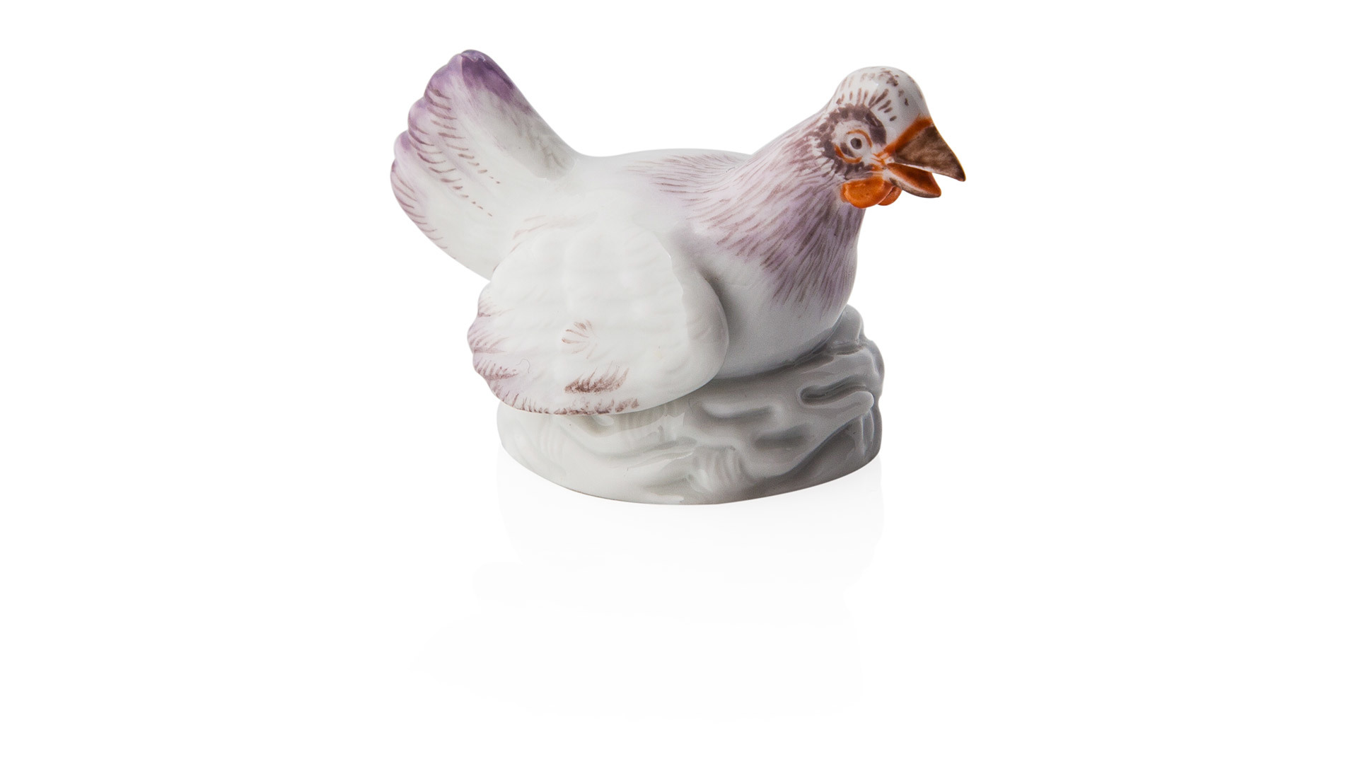 Фигурка Meissen 2,2 см Курица на насесте