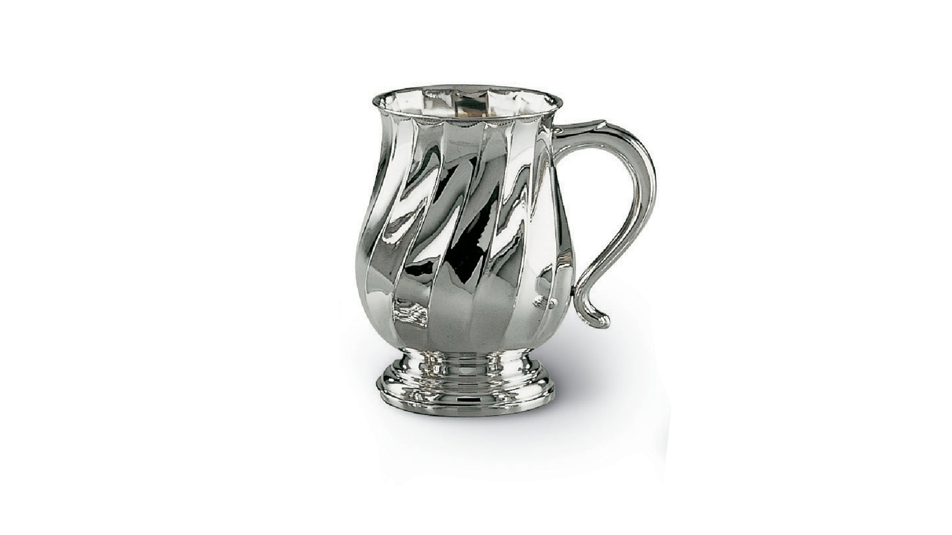 Кружка Schiavon Торсо 14 см, серебро 925пр
