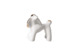 Скульптура ИФЗ Собака Знаки зодиака, золотой, фарфор костяной