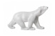 Скульптура ИФЗ Медведь идущий, фарфор твердый